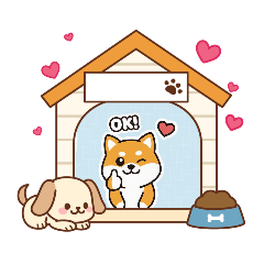 Cute animal stickers024