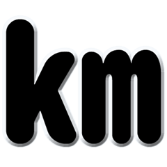 Symbol English letter stamp N