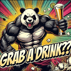 แพนด้าอเมริกันคอมิกสุดแกร่งปรากฏตัว