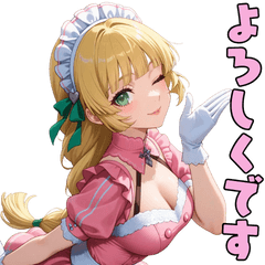 Serious but Naughty Enchanting Maid