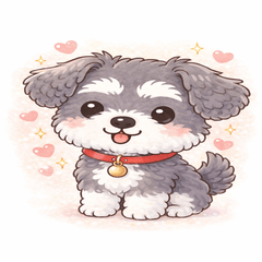 Fluffy Schnauzer's Sweet Days