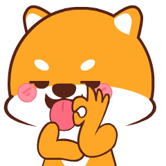 Baby Shiba Inu 5 : Effect stickers
