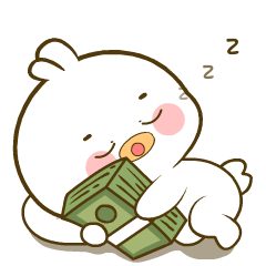 Baby Bird White : Animated