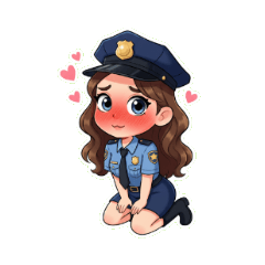 Its You! The Policewoman Arrests You
