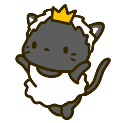 黒猫のゆるっとアニメ