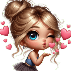 ハート炸裂！ブロンドギャルの「あなたに会