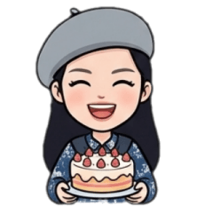 可愛女孩的生日祝福