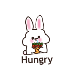 Little cute rabbit daily