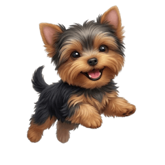 Yorkshire Terrier, many emotions (NTZ)