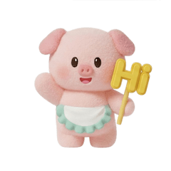 Cute pig, many emotions (NT)