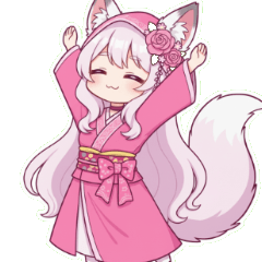 ツンデレ九尾の狐娘の照れ顔＆恥ずかしがり