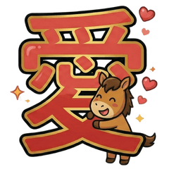 Vivian word sticker 2026