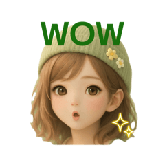 ナチュラルガールのスタンプ