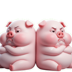 Babi Merah Muda Monyong Super Lucu Telah