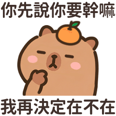 水豚君卡皮巴拉♡不想理你