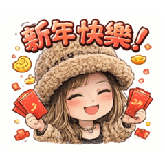 Saya的帽帽女孩（賀新年）