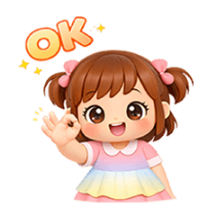 Pastel Little Girl V.1