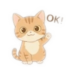 Stickers for Orange Tabby Lovers