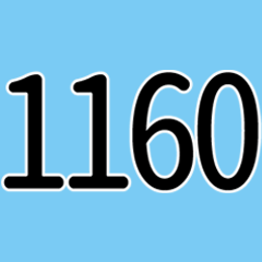 数字1160～1199