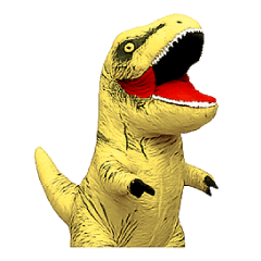 ライトイエローティラノ