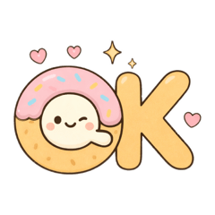 從字母裡探出頭的可愛字母貼圖