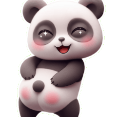 這不是我的陰森貓熊請不要靠近