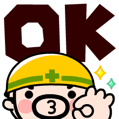 Simple Big-Letter Oyaji-kun