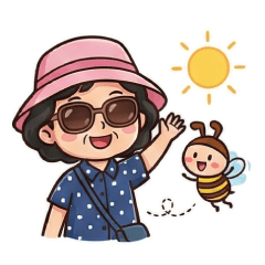 小蜜蜂與阿母的日常