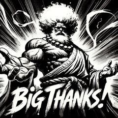 アフロ最強伝説 〜墨に刻まれし剛腕爺〜