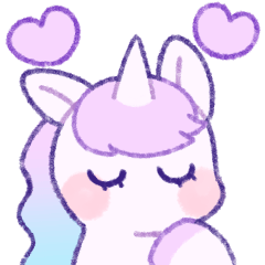 Cute Unicorn Sticker