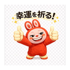 Yuzu's orange rabbit