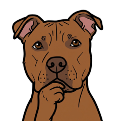Funny Pitbull Stickers