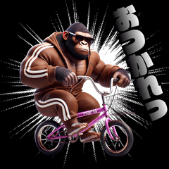 Gorilla x Bicycle! For everyday use