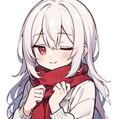 Girls wearing scarves