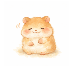 Soft Hamster Gentle Reactions