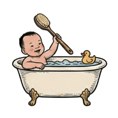 美式復古風：淘氣樂寶的日常