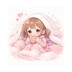 Lovely girl stickers02