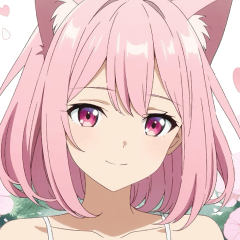 Pink Cat Daily Stickers