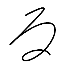 自然な手書き文字②
