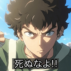 Non-existent daily anime stamps