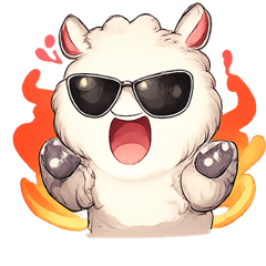 선글라스 알파카 @SFW