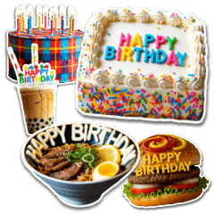 Happy Birthday! Seal Sweets & Food