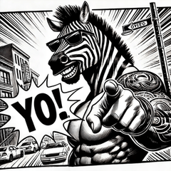 覇王の縞模様 ― マッスル・ゼブラ