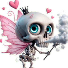 おとぼけガイコツ、笑いすぎて首がとれちゃ