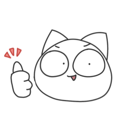 Everyday Shironeko Stickers