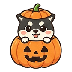 黑柴犬Q的日常和節慶之超值篇1