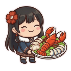 New Year Feast Girls