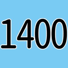 数字1400〜1439