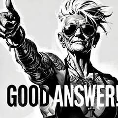 白黒婆さん無双