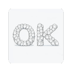 小白集合的文字貼圖